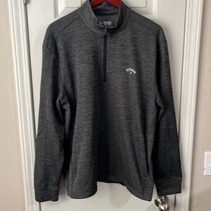Callaway 1/4 Gray Pullover - size XL.